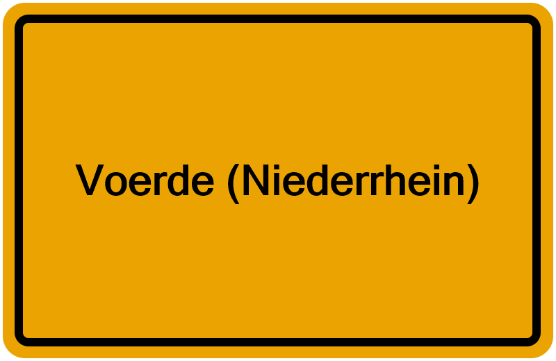 Handelsregister Voerde (Niederrhein)